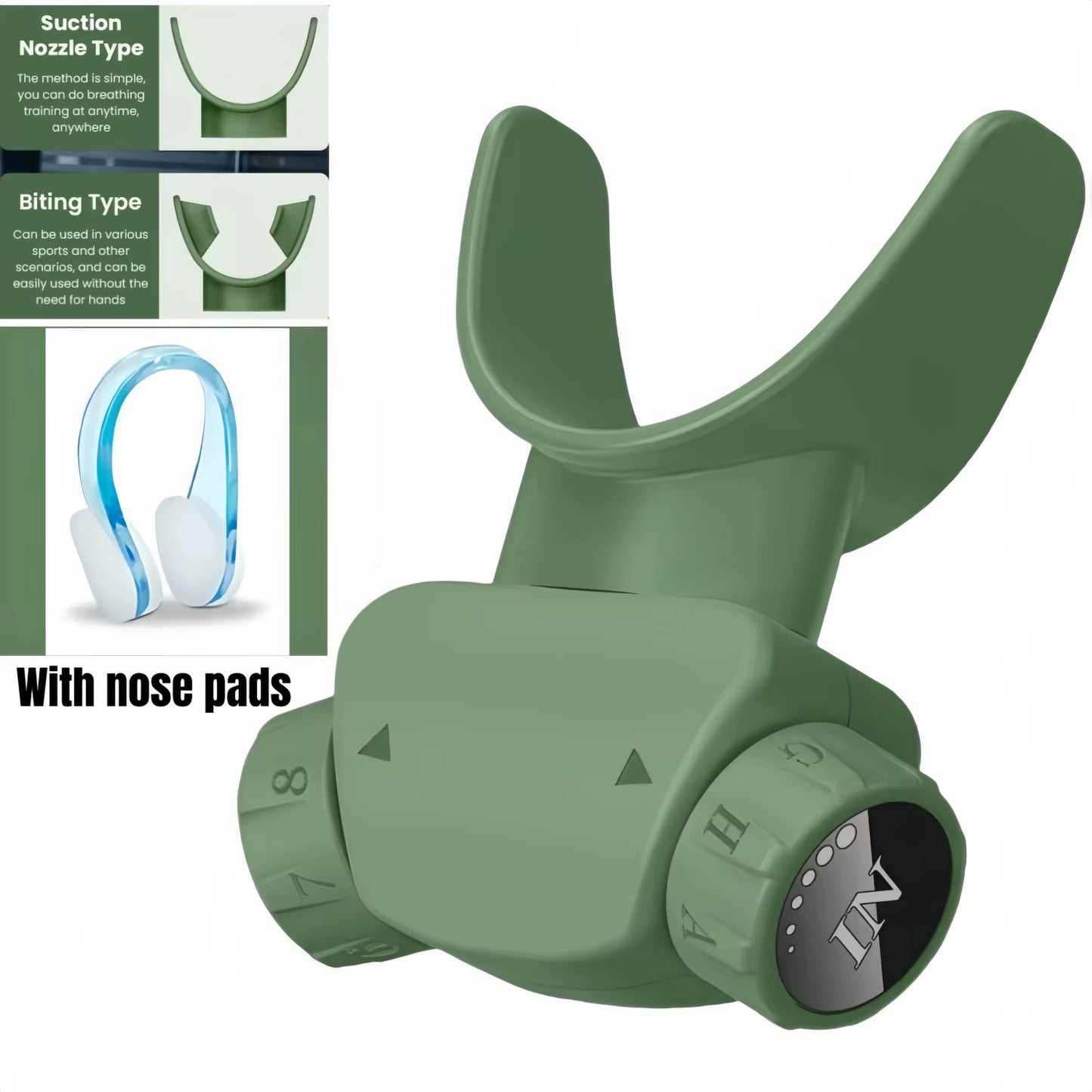 Professional APP Training Companion Breathing Exerciser Lung Trainer Lightweight Professional Strengthen Breathing Exercise